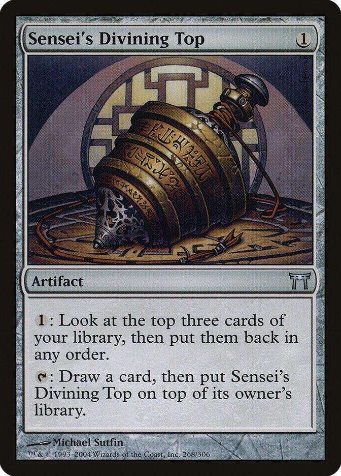 Image for Sensei's Divining Top (268) [Champions of Kamigawa]