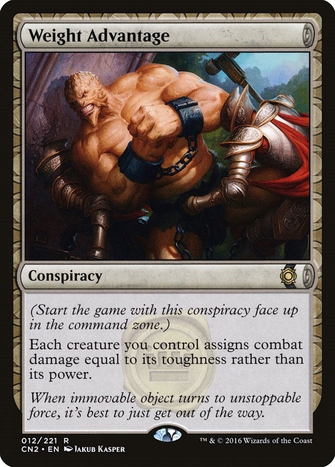Image for Weight Advantage (12) [Conspiracy: Take the Crown]