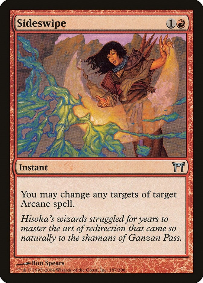 Image for Sideswipe (187) [Champions of Kamigawa]