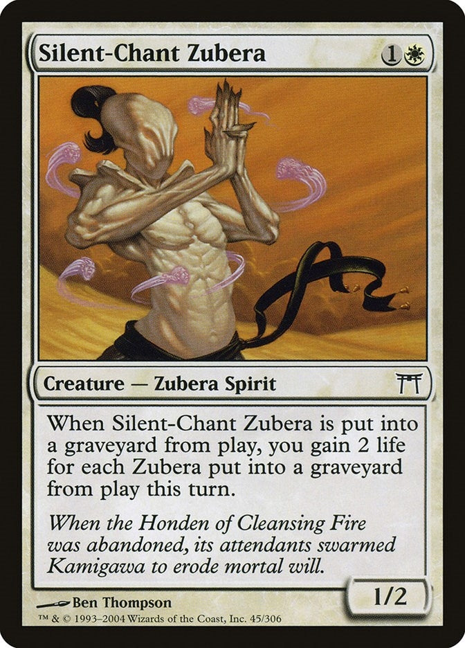 Image for Silent-Chant Zubera (45) [Champions of Kamigawa]