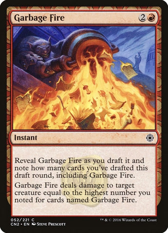 Image for Garbage Fire (52) [Conspiracy: Take the Crown]