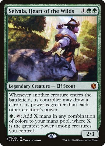 Image for Selvala, Heart of the Wilds (70) [Conspiracy: Take the Crown]