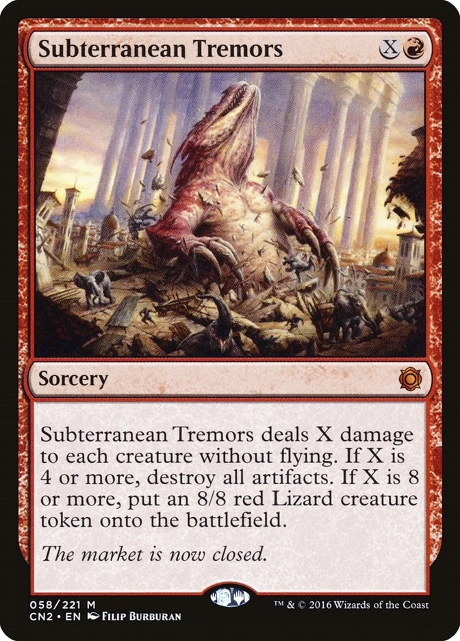 Image for Subterranean Tremors (58) [Conspiracy: Take the Crown]