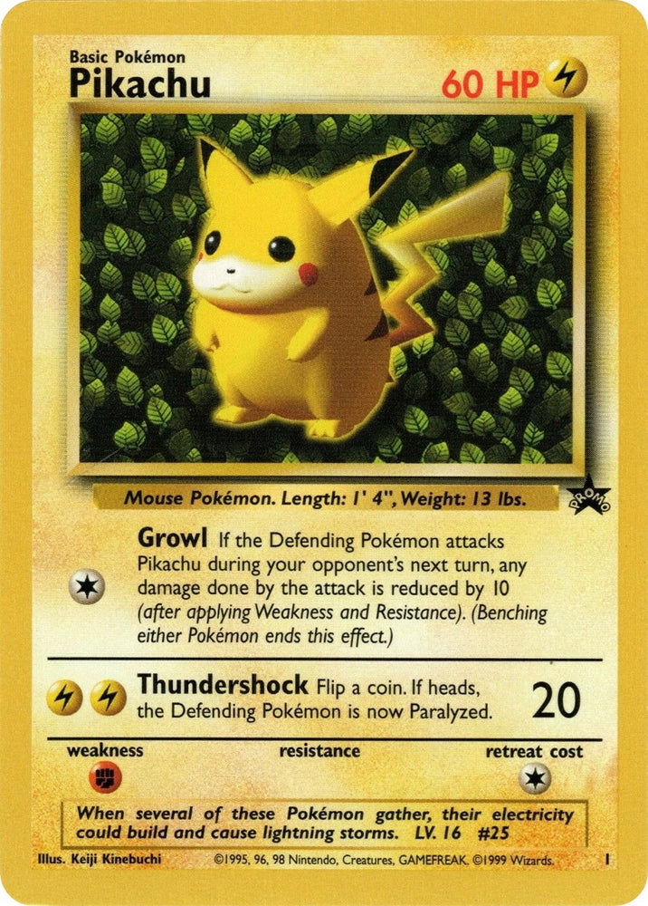 Image for Pikachu (1) (01/53) [WoTC Promo]