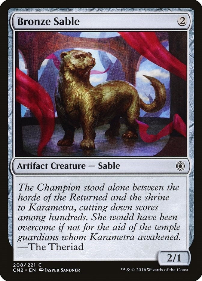 Image for Bronze Sable (208) [Conspiracy: Take the Crown]