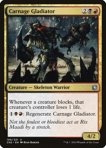 Image for Carnage Gladiator (199) [Conspiracy: Take the Crown]
