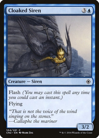 Image for Cloaked Siren (104) [Conspiracy: Take the Crown]