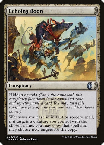 Image for Echoing Boon (3) [Conspiracy: Take the Crown]