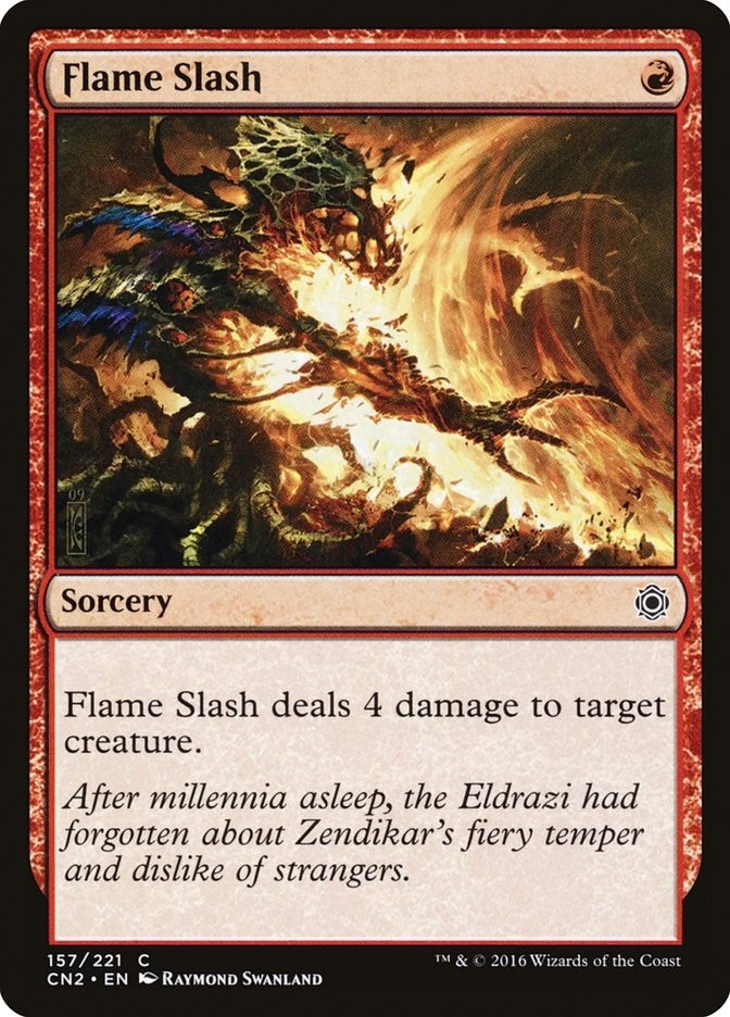 Image for Flame Slash (157) [Conspiracy: Take the Crown]