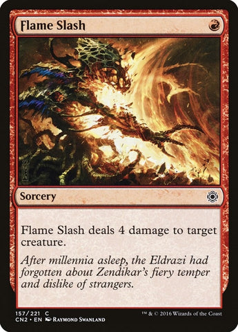 Image for Flame Slash (157) [Conspiracy: Take the Crown]