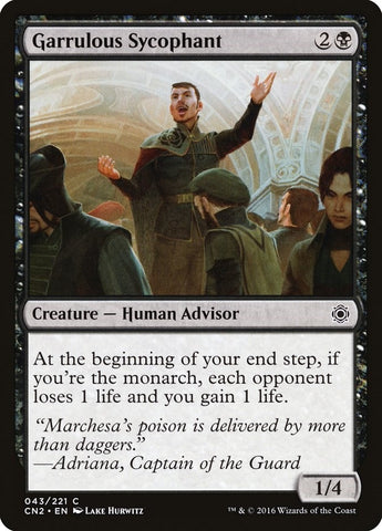 Image for Garrulous Sycophant (43) [Conspiracy: Take the Crown]