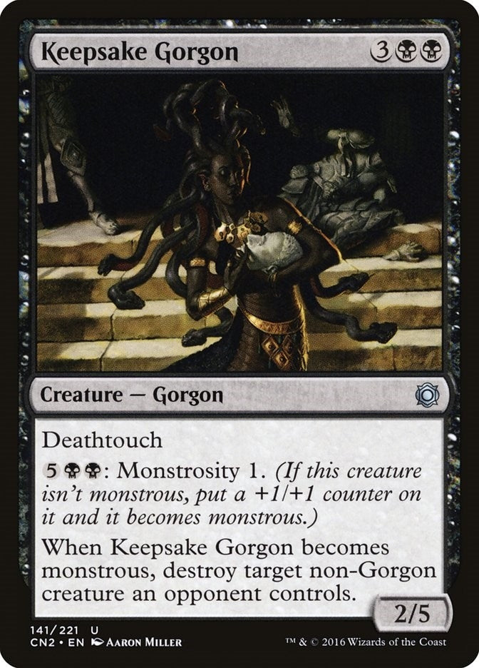 Image for Keepsake Gorgon (141) [Conspiracy: Take the Crown]