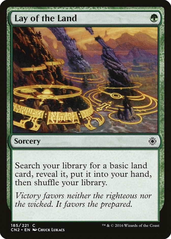 Image for Lay of the Land (185) [Conspiracy: Take the Crown]