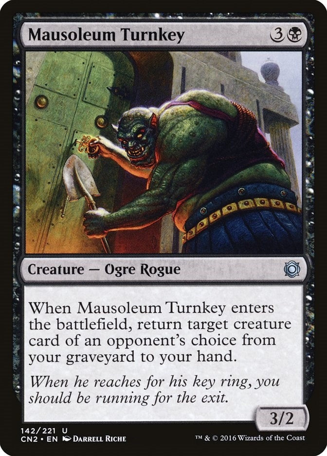 Image for Mausoleum Turnkey (142) [Conspiracy: Take the Crown]