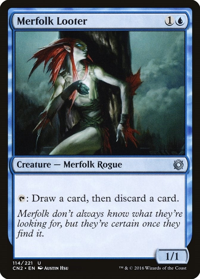 Image for Merfolk Looter (114) [Conspiracy: Take the Crown]