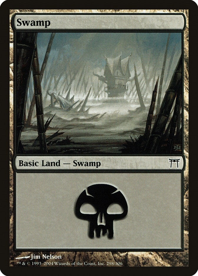 Image for Swamp (298) (298) [Champions of Kamigawa]