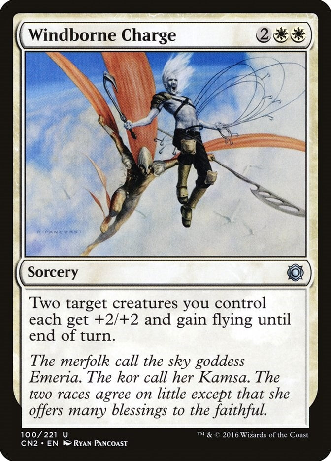 Image for Windborne Charge (100) [Conspiracy: Take the Crown]