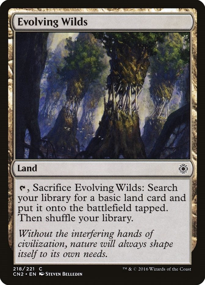 Image for Evolving Wilds (218) [Conspiracy: Take the Crown]