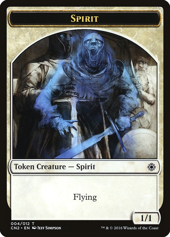 Image for Spirit Token (4) [Conspiracy: Take the Crown]
