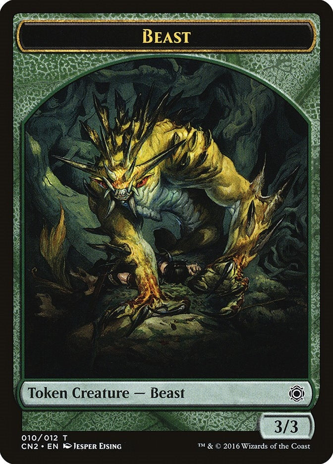 Image for Beast Token (10) [Conspiracy: Take the Crown]