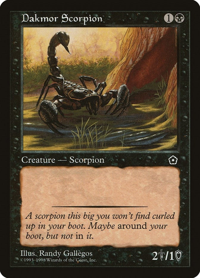 Image for Dakmor Scorpion [Portal Second Age]