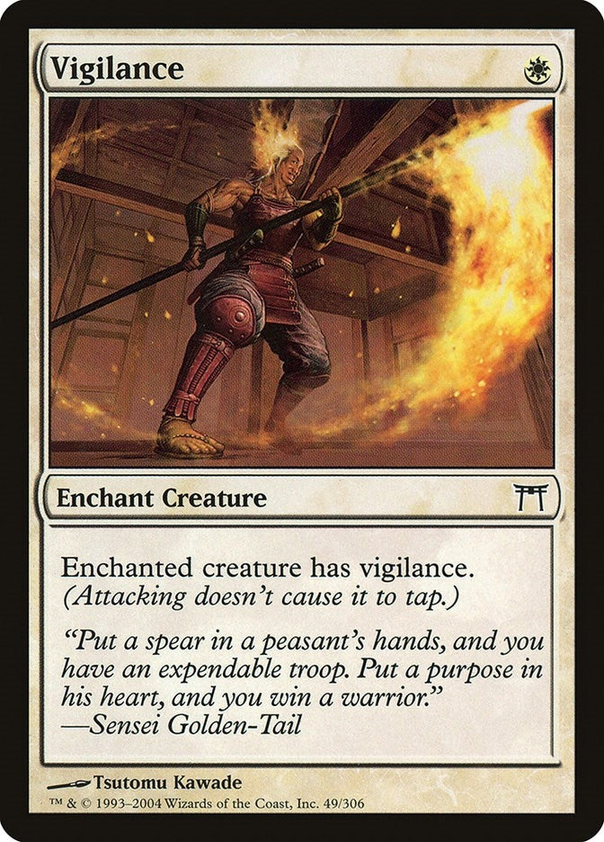 Image for Vigilance (49) [Champions of Kamigawa]