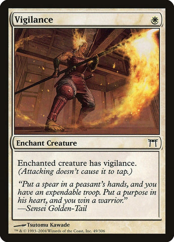 Image for Vigilance (49) [Champions of Kamigawa]
