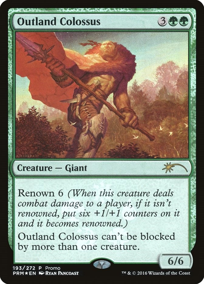 Image for Outland Colossus (193) [Unique and Miscellaneous Promos]
