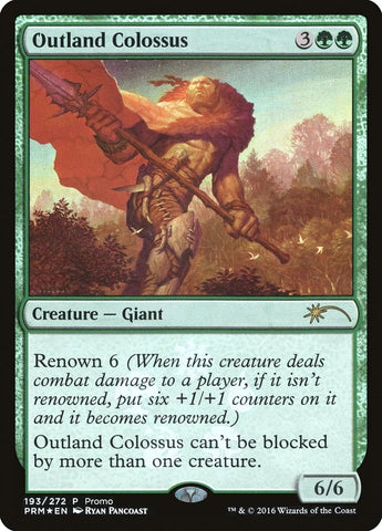 Image for Outland Colossus (193) [Unique and Miscellaneous Promos]