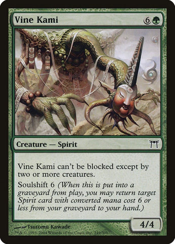 Image for Vine Kami (249) [Champions of Kamigawa]