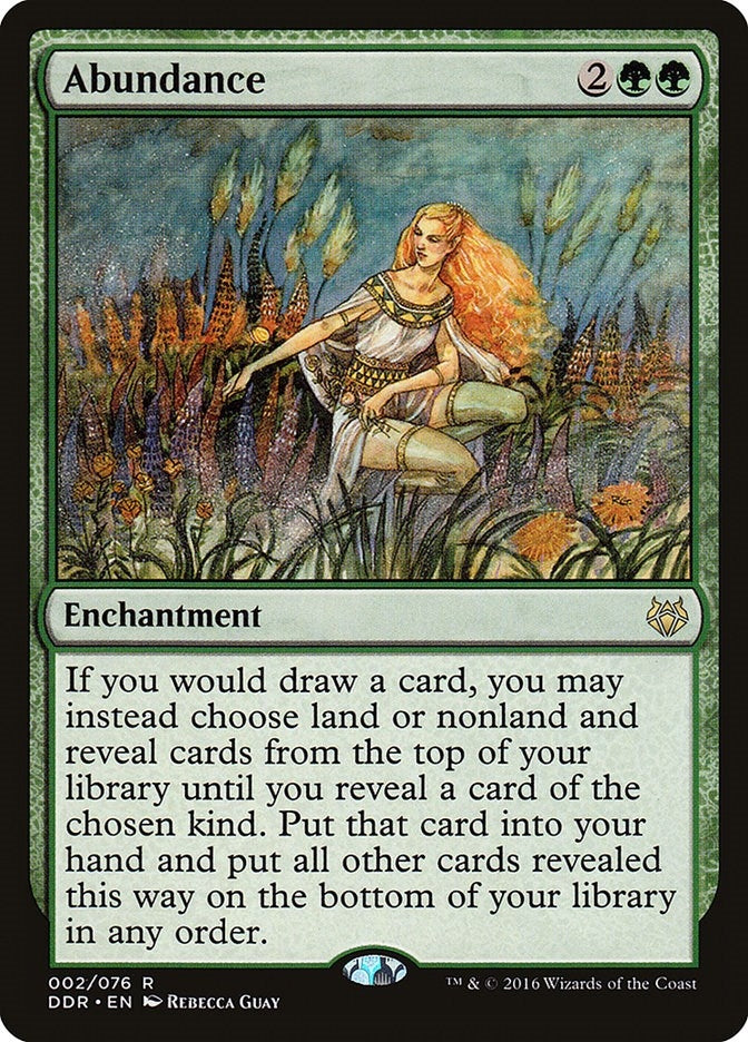 Image for Abundance (2) [Duel Decks: Nissa vs. Ob Nixilis]