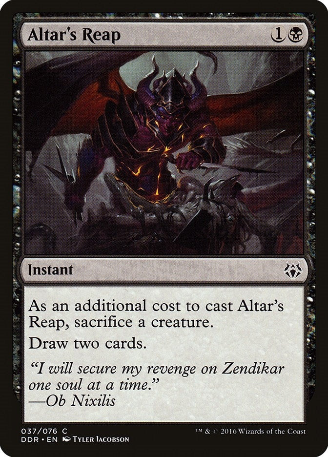 Image for Altar's Reap (37) [Duel Decks: Nissa vs. Ob Nixilis]