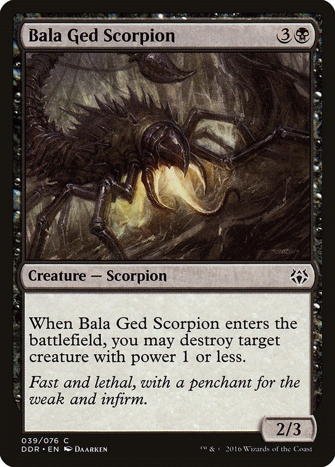 Image for Bala Ged Scorpion (39) [Duel Decks: Nissa vs. Ob Nixilis]