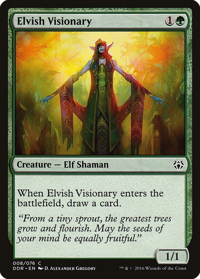 Image for Elvish Visionary (8) [Duel Decks: Nissa vs. Ob Nixilis]