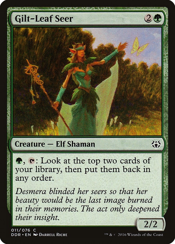 Image for Gilt-Leaf Seer (11) [Duel Decks: Nissa vs. Ob Nixilis]