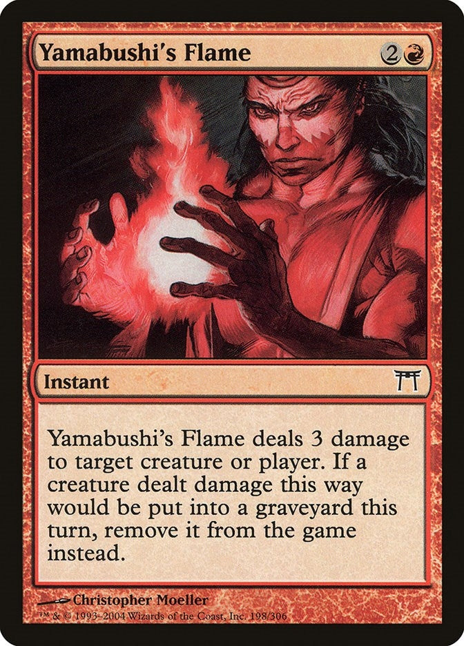 Image for Yamabushi's Flame (198) [Champions of Kamigawa]