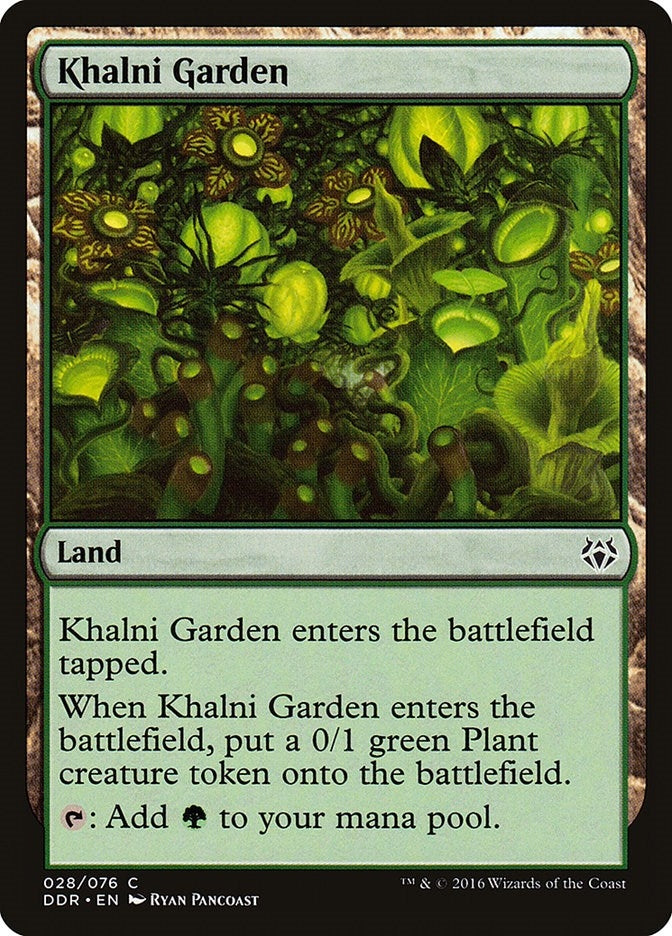Image for Khalni Garden (28) [Duel Decks: Nissa vs. Ob Nixilis]