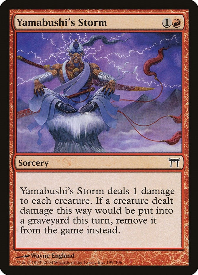 Image for Yamabushi's Storm (199) [Champions of Kamigawa]