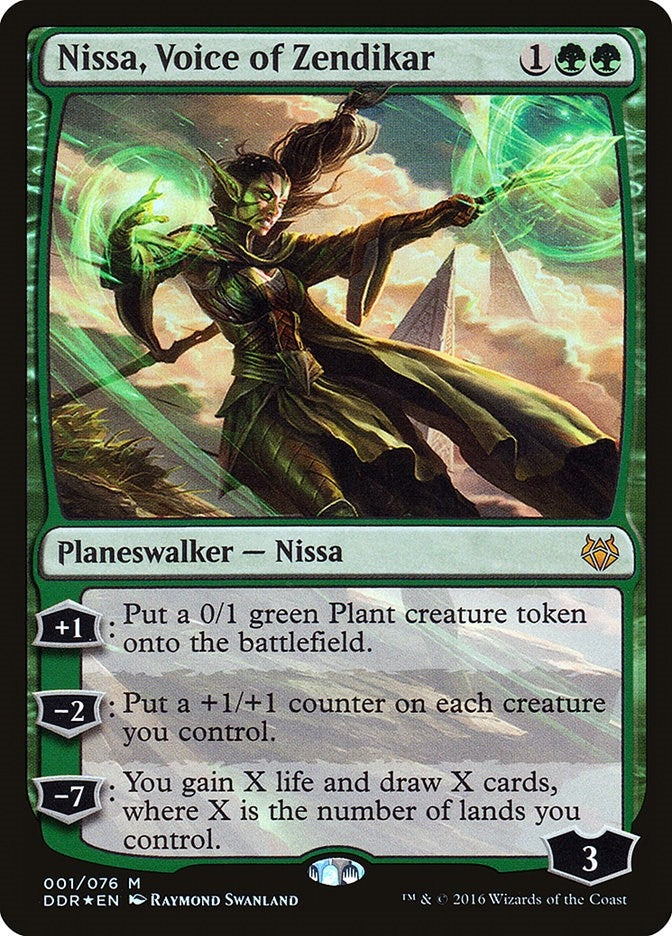 Image for Nissa, Voice of Zendikar (1) [Duel Decks: Nissa vs. Ob Nixilis]