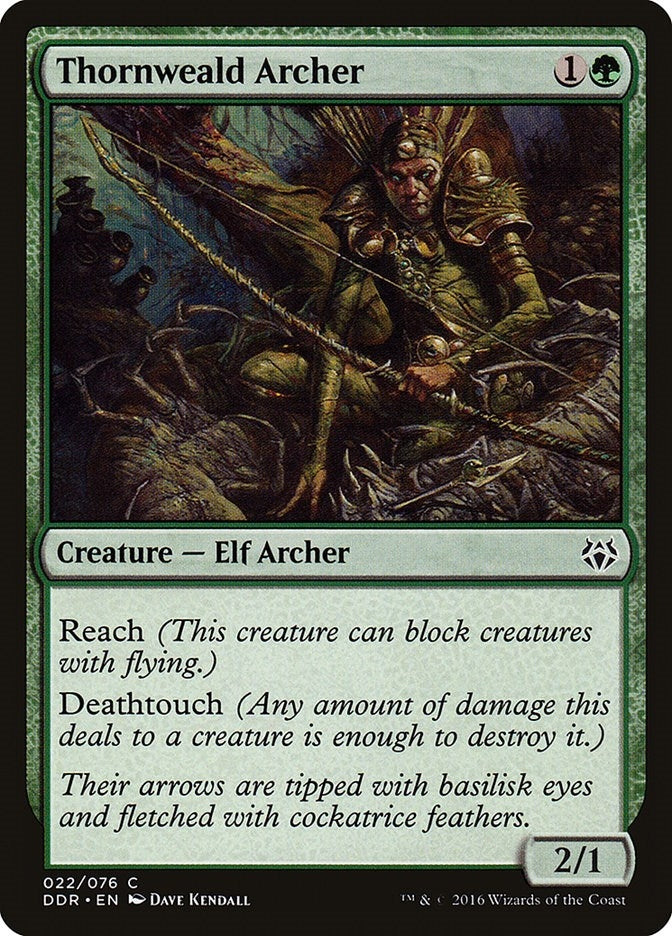 Image for Thornweald Archer (22) [Duel Decks: Nissa vs. Ob Nixilis]