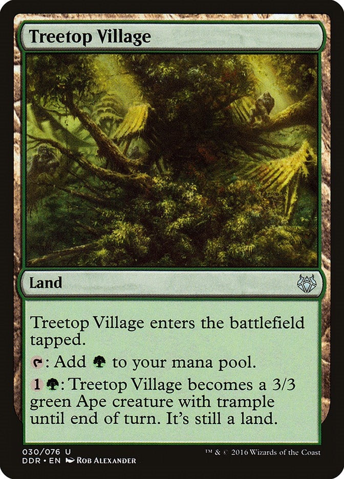 Image for Treetop Village (30) [Duel Decks: Nissa vs. Ob Nixilis]