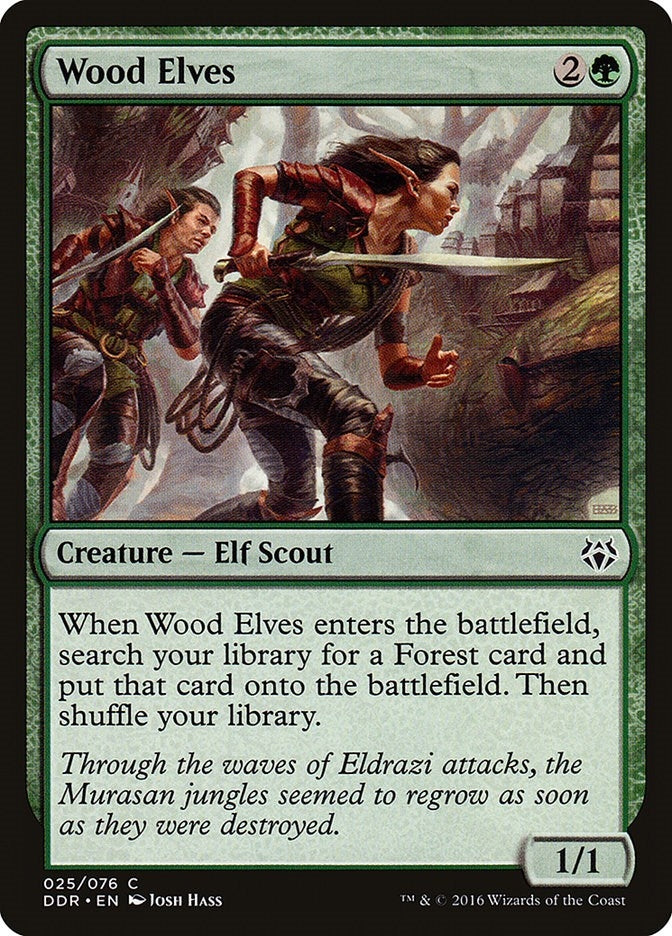 Image for Wood Elves (25) [Duel Decks: Nissa vs. Ob Nixilis]