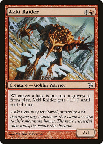 Image for Akki Raider (92) [Betrayers of Kamigawa]