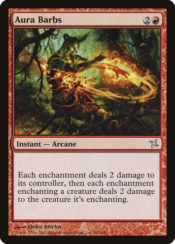 Image for Aura Barbs (94) [Betrayers of Kamigawa]