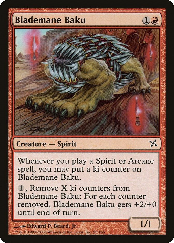 Image for Blademane Baku (95) [Betrayers of Kamigawa]