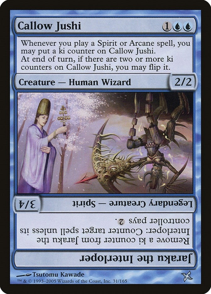 Image for Callow Jushi (31) [Betrayers of Kamigawa]