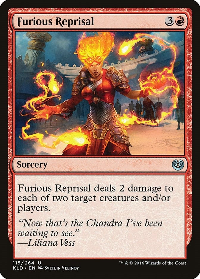 Image for Furious Reprisal (115) [Kaladesh]