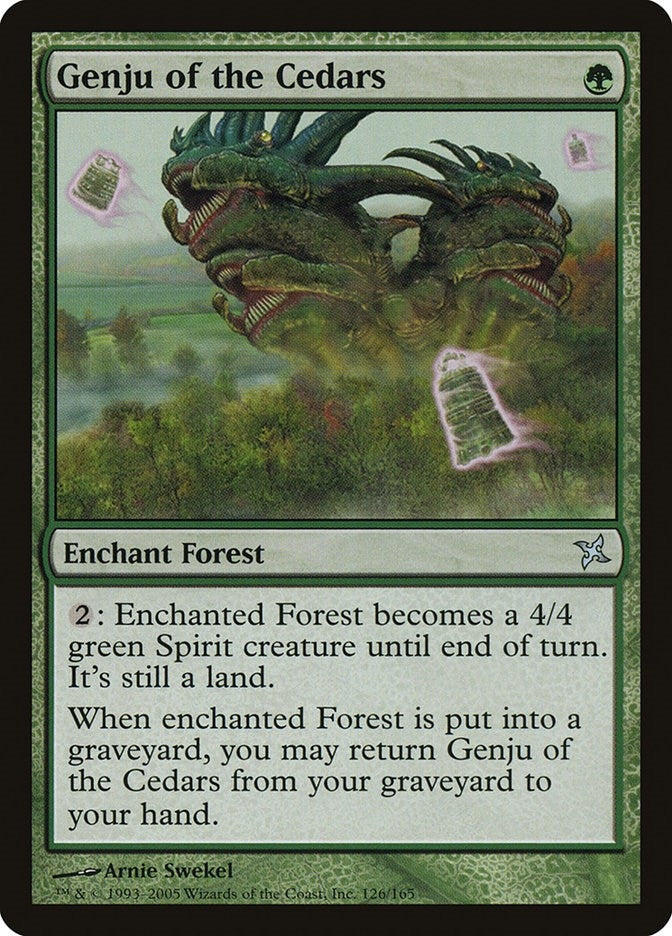 Image for Genju of the Cedars (126) [Betrayers of Kamigawa]