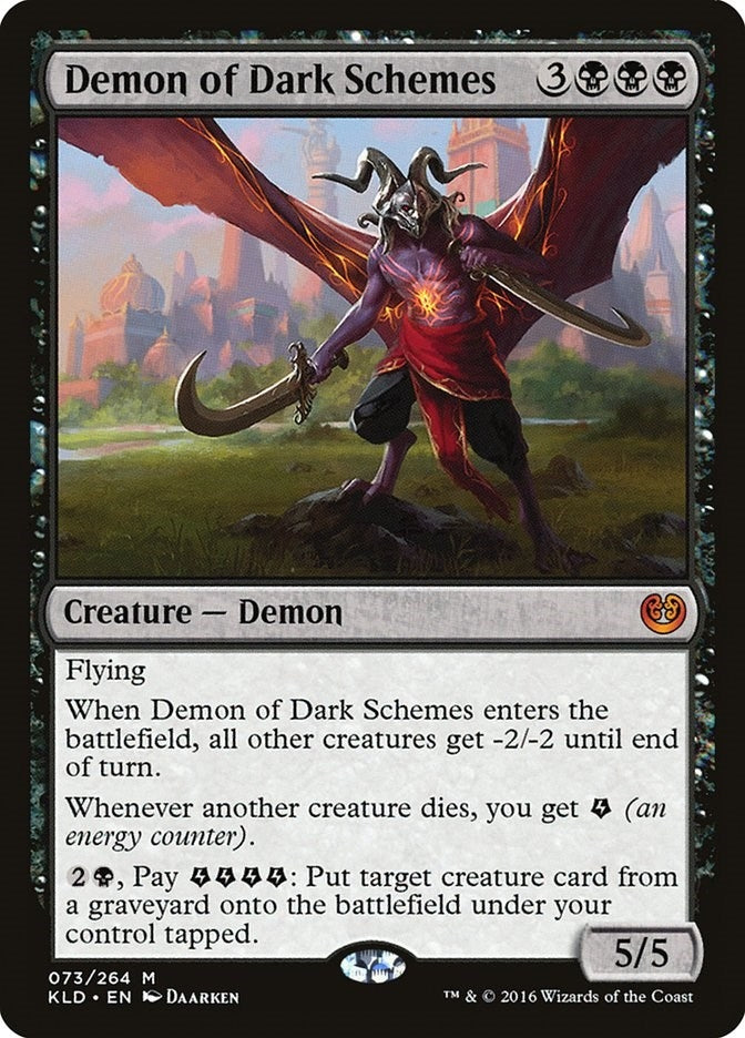 Image for Demon of Dark Schemes (73) [Kaladesh]