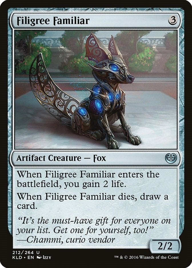 Image for Filigree Familiar (212) [Kaladesh]